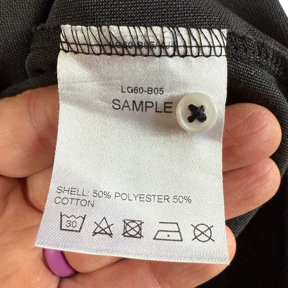 KJUS Golf Sample Polo Shirt S Black S/S Athleisure Athletic UPF 50+ Sports - Picture 5 of 9